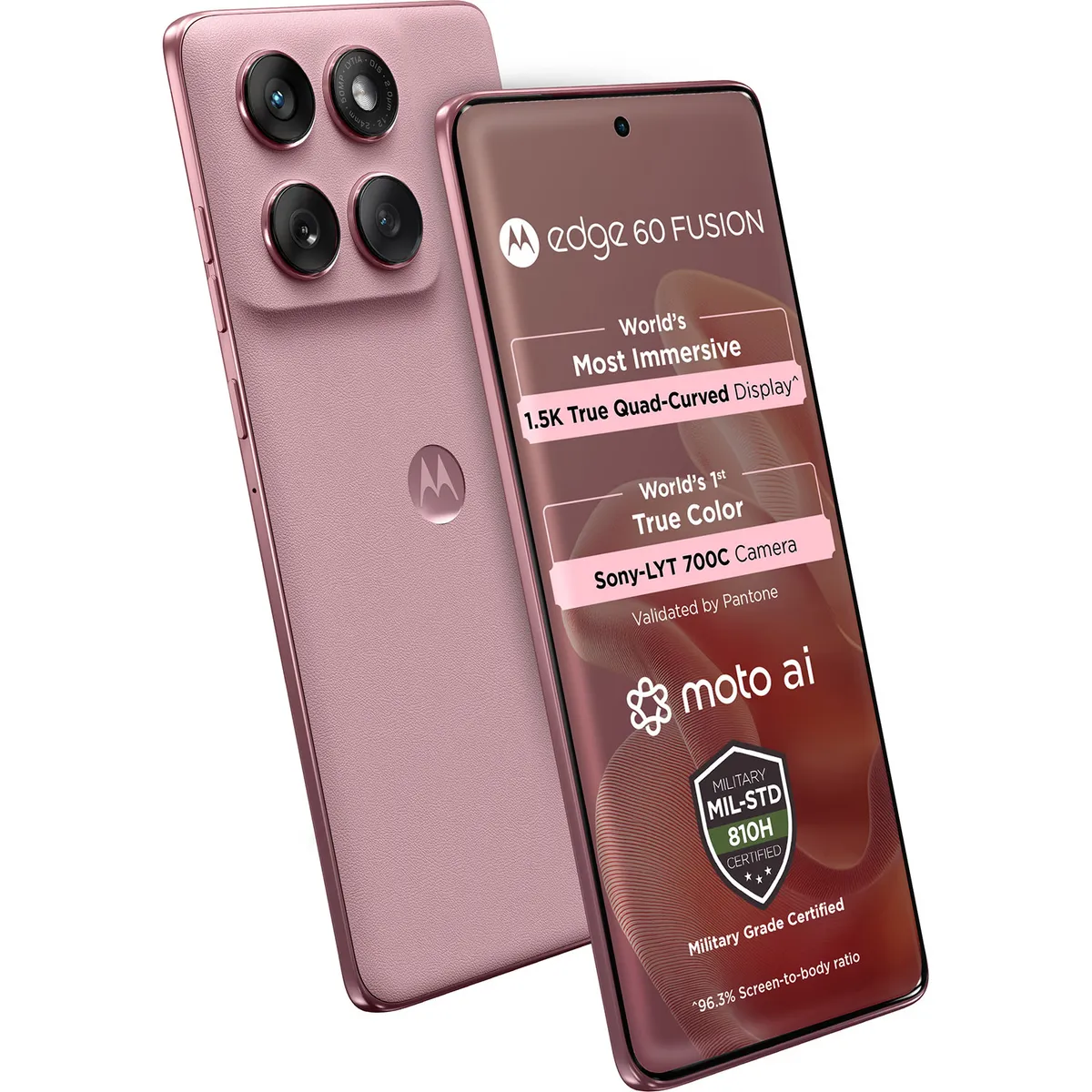Moto Edge 60 Fusion 5G (Pantone Zephry, 12GB + 256 GB)