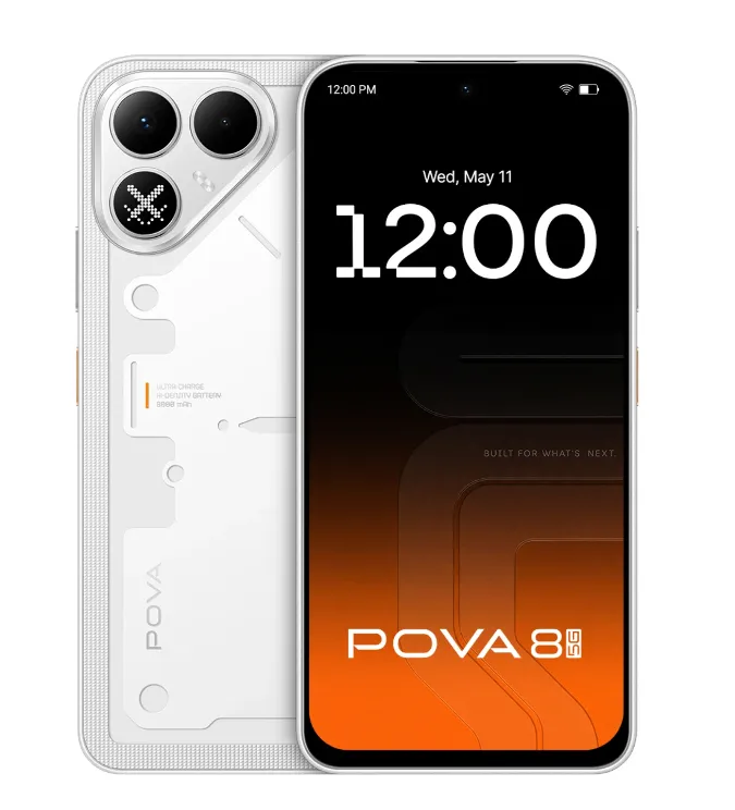 Tecno Pova 8 5G (Bit White, 128 GB) (6 GB RAM)