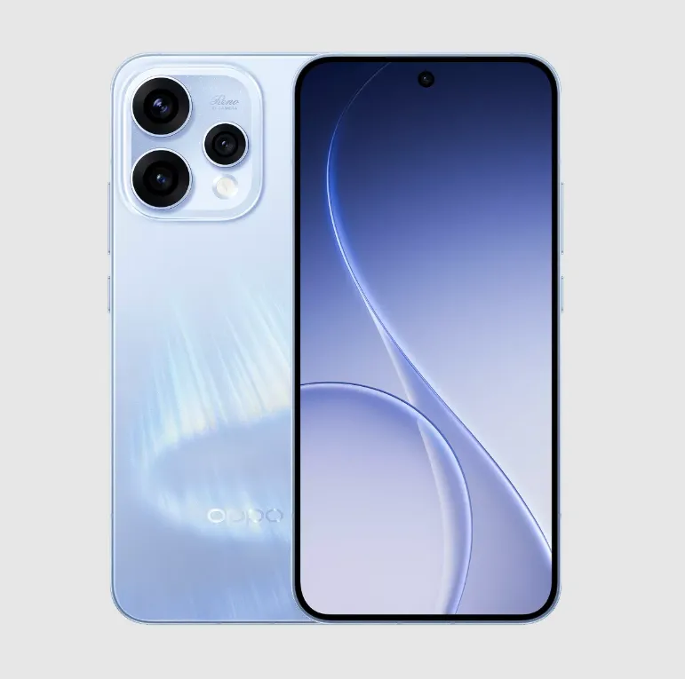 OPPO Reno 15 5G (Aurora Blue, 256 GB) (12 GB RAM)