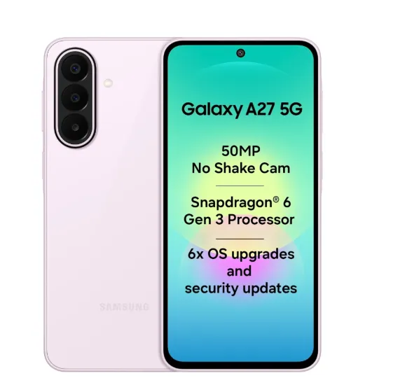 Samsung Galaxy A27 5G (Light Pink, 128 GB) (6 GB RAM)