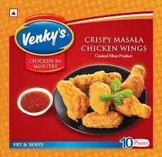 Venkys Crispy Masala Chicken Wings (500G)