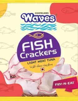 Waves Fish Crackers (Light Meat Tuna) (100G)