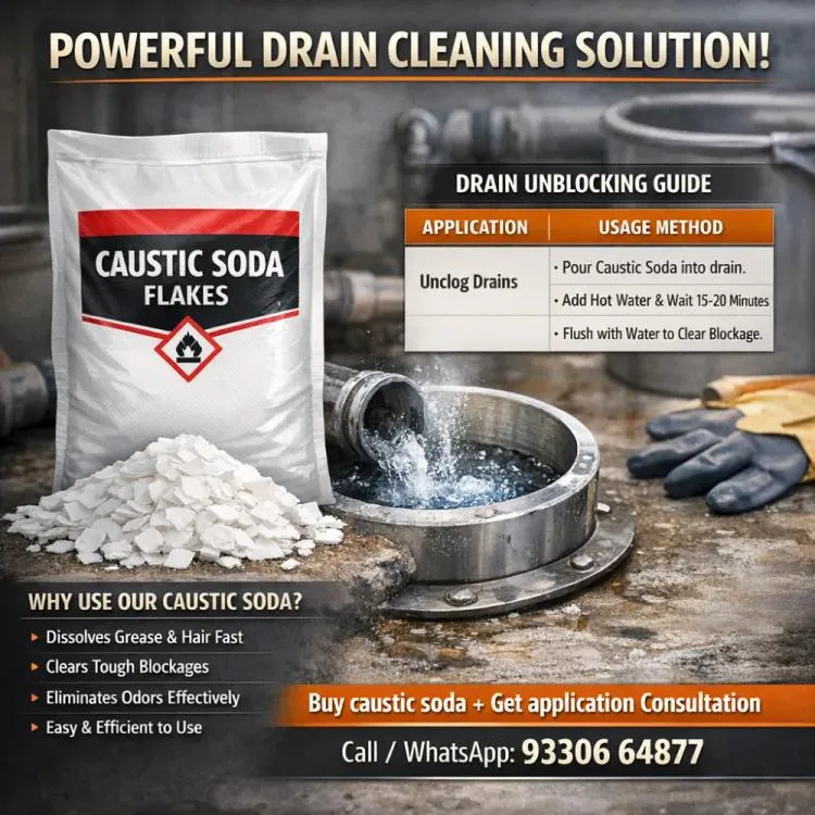 CAUSTIC SODA FLAKES 05 KG