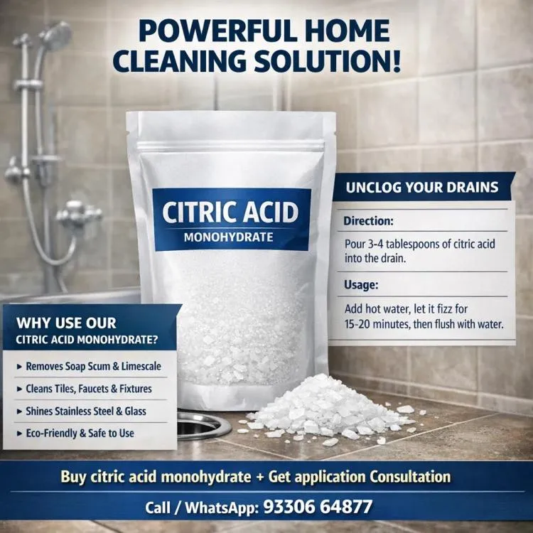 CITRIC ACID MONOHYDRATE 05 KG