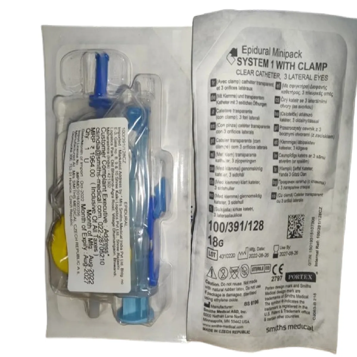 Epidural Minipack System 1 - 18G